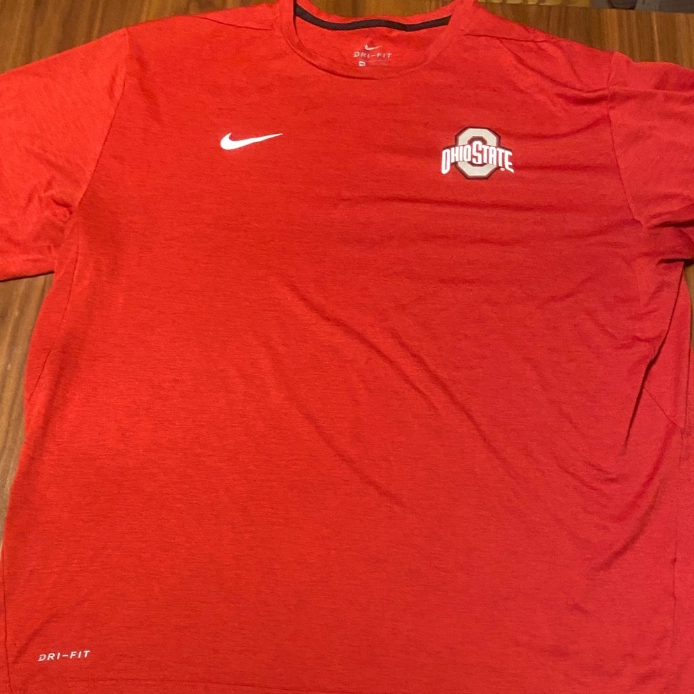 Nike Red Ohio State Dri-FIT Men's Tee